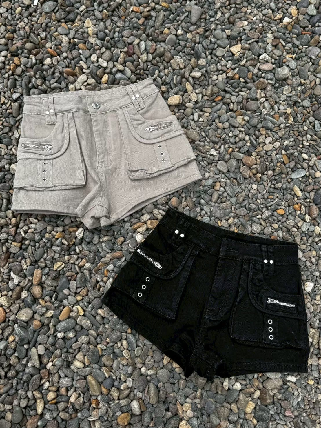 【Never mind the XU】cargo short pants (2color)
