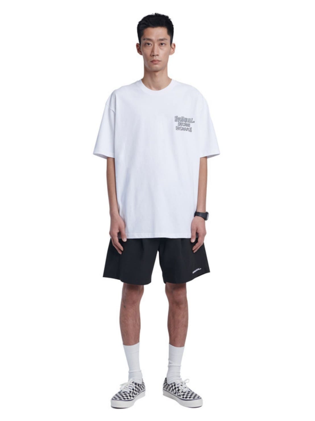 【NOMANUAL】DOODLE LOGO T-SHIRT