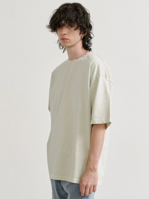 【RE:ON STUDIO】REON BACK LOGO PIGMENT T-SHIRT