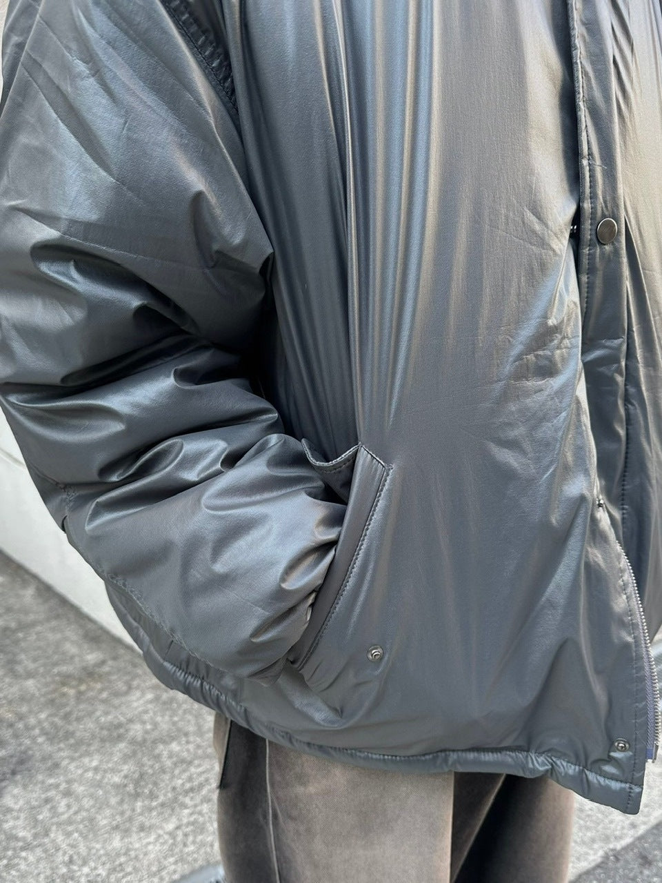 【Chikashitsu +】unisex padding blouson (4color) / 【チカシツプラス】ユニセックスパディングエムエーワン長袖ブルゾン