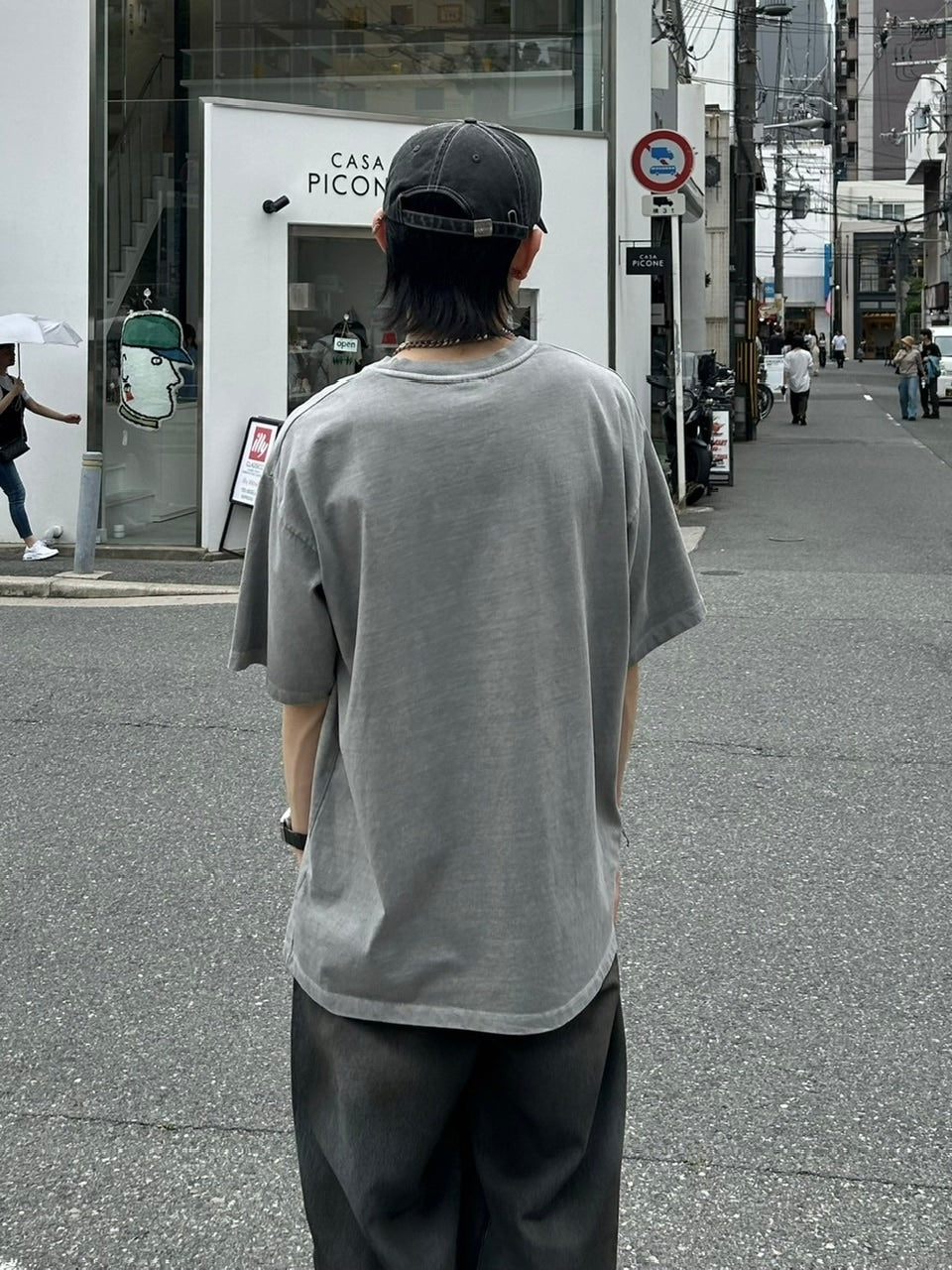 大阪店WEB限定【Chikashitsu +】box fit jesus t-shirt (2color)