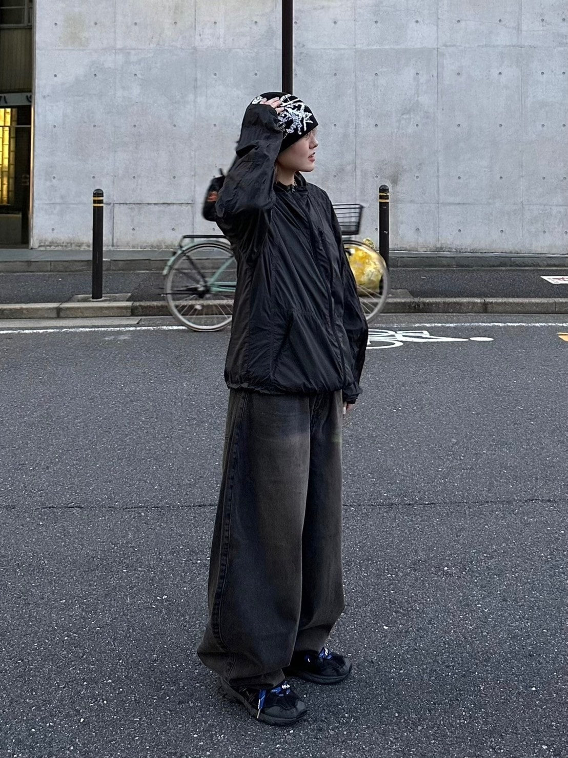 受注制【Chikashitsu +】super buggy denim pants (3color) / 【チカシツプラス】スーパーバギーデニムパンツ