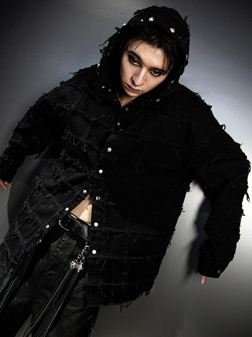 dig your own grave ブラックパーカー DIG YOUR OWN GRAVE】PATCHWORK HOODY – PRESSING WEB SHOP