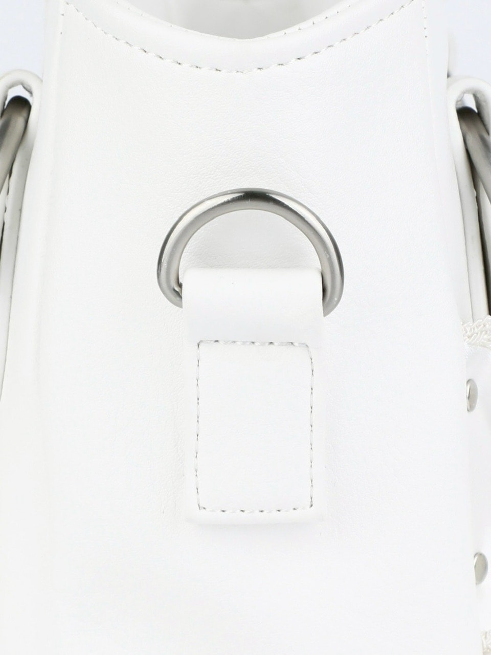 【IUGAMAKARAS】Laced Ribbon Leather Shoulder Bag