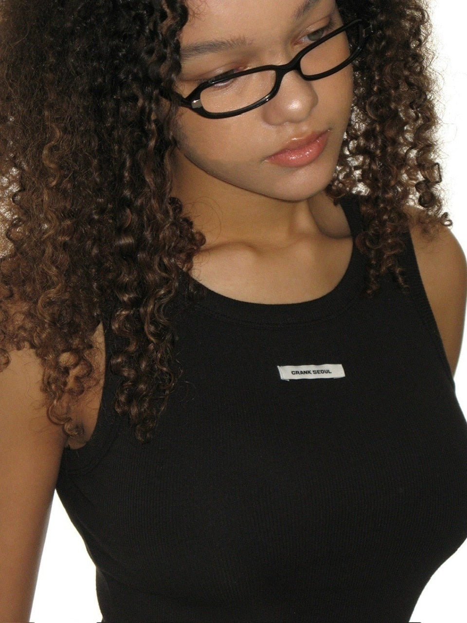 【CRANK】FRILL SNAP SLEEVELESS