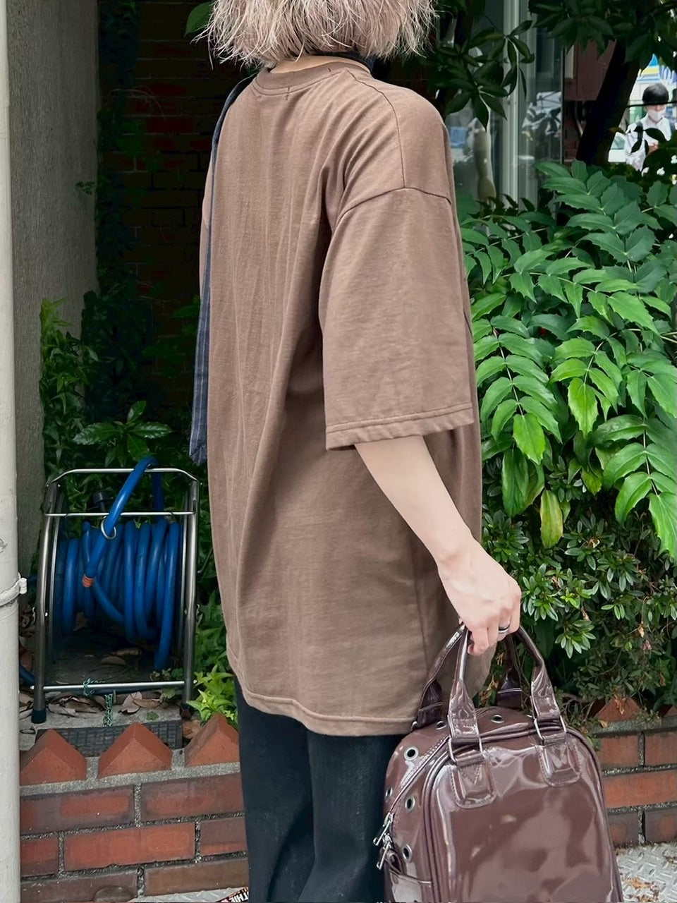【Chikashitsu +】whisper tree t-shirt (3color) / 【チカシツプラス】ウィスパーツリープリント半袖Tシャツ