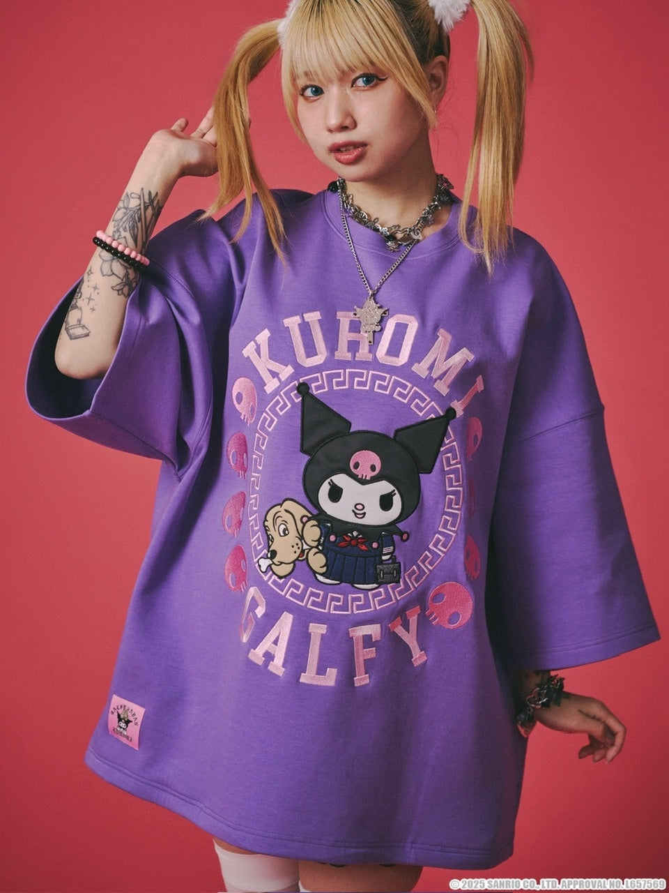 【GALFY×KUROMI】みんな大好きボンディングBIG TEE