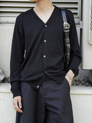 東京店WEB限定【Chikashitsu +】cropped linen knit cardigan / 【チカシツプラス】クロップドリネンニットカーディガン (3color)