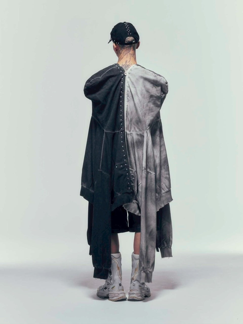 【DIG YOUR OWN GRAVE】FULLZIP STUDDED HOODIE /【ディグユアオウングレイブ】スタッズフルジップアップパーカー