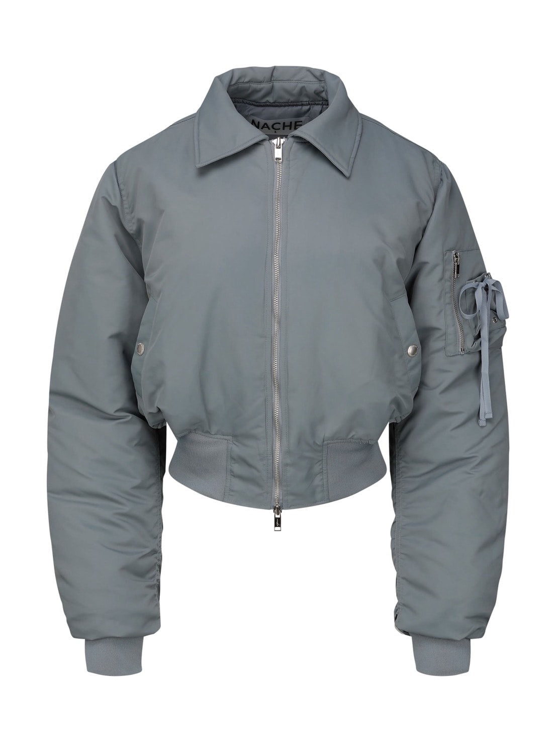 【NACHE】CROPPED BOMBER JACKET (UNISEX)