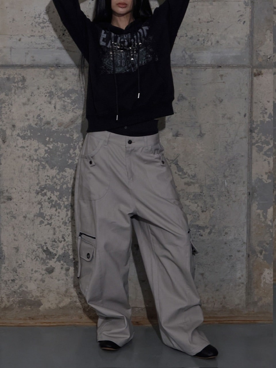 【FANCY CLUB】CROSS POCKET CARGO PANTS / 【ファンシークラブ】クロスポケットカーゴパンツ