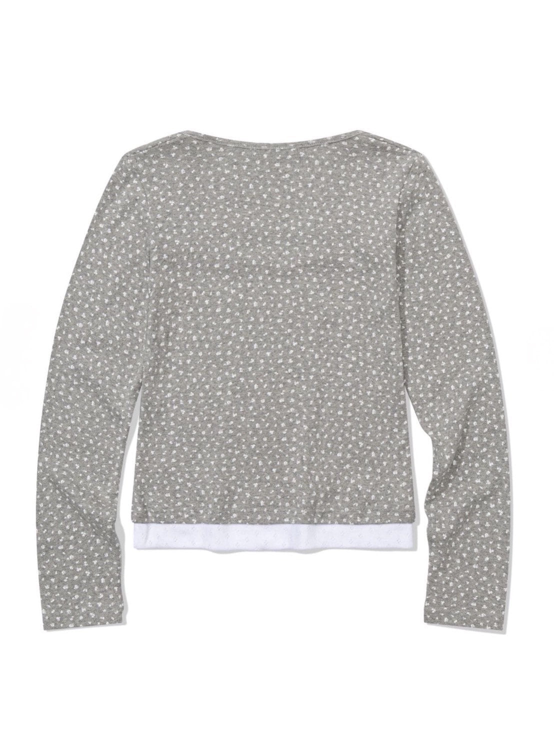 12/21 20:00 再販【Uglyshadow】FLOWER LAYERED T-SHIRT