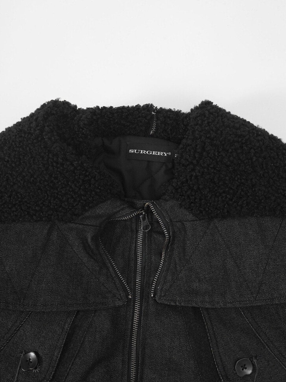 【SURGERY】Surgery Exo-Shell hood denim jacket / 【サージェリー】サージェリー エクソ-シェル フード デニム ジャケット