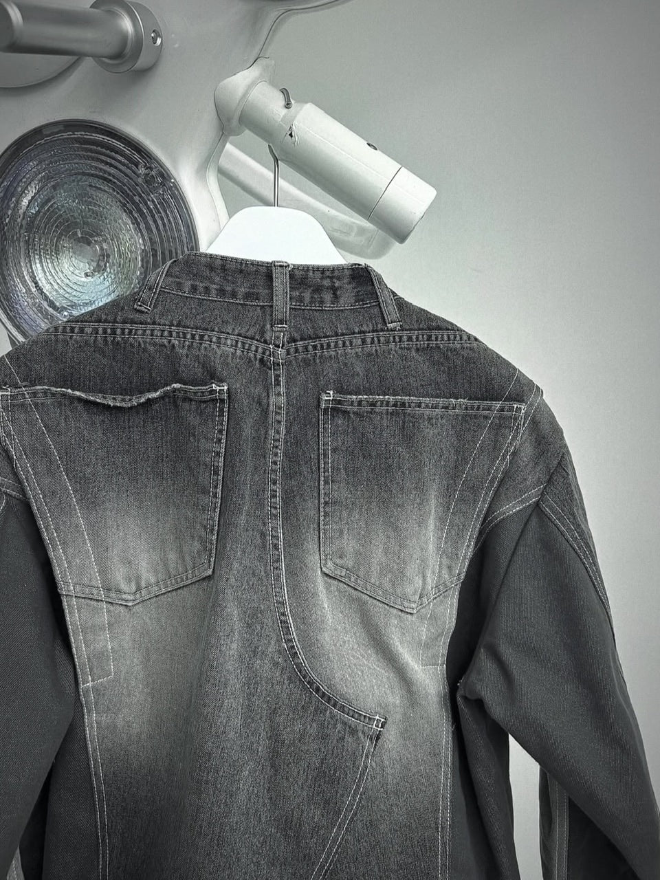 【SURGERY】surgery denim biker jacket / 【サージェリー】サージェリー デニム バイカー ジャケット