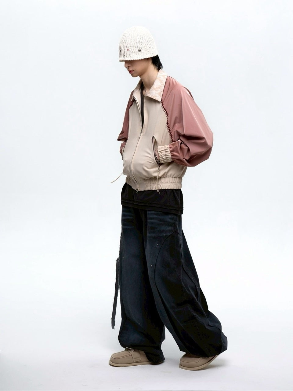 【RSSC】CURVED INCISION BALLOON DENIM PANTS