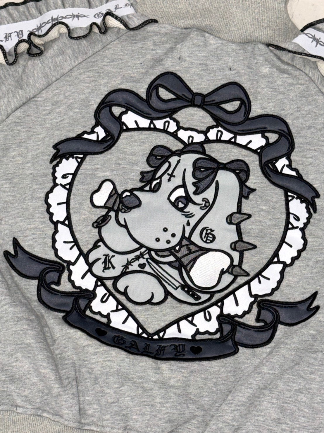 2/8 20:00発売 Pressing限定 【GALFY×kuua】コラボセットアップ (2color)