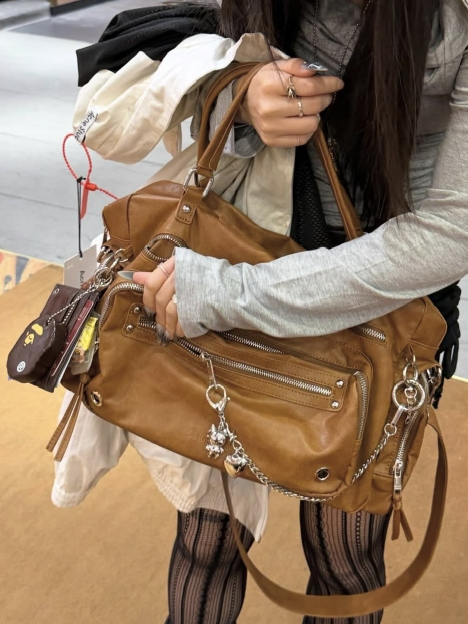 【BLACK PURPLE】Bread Bag