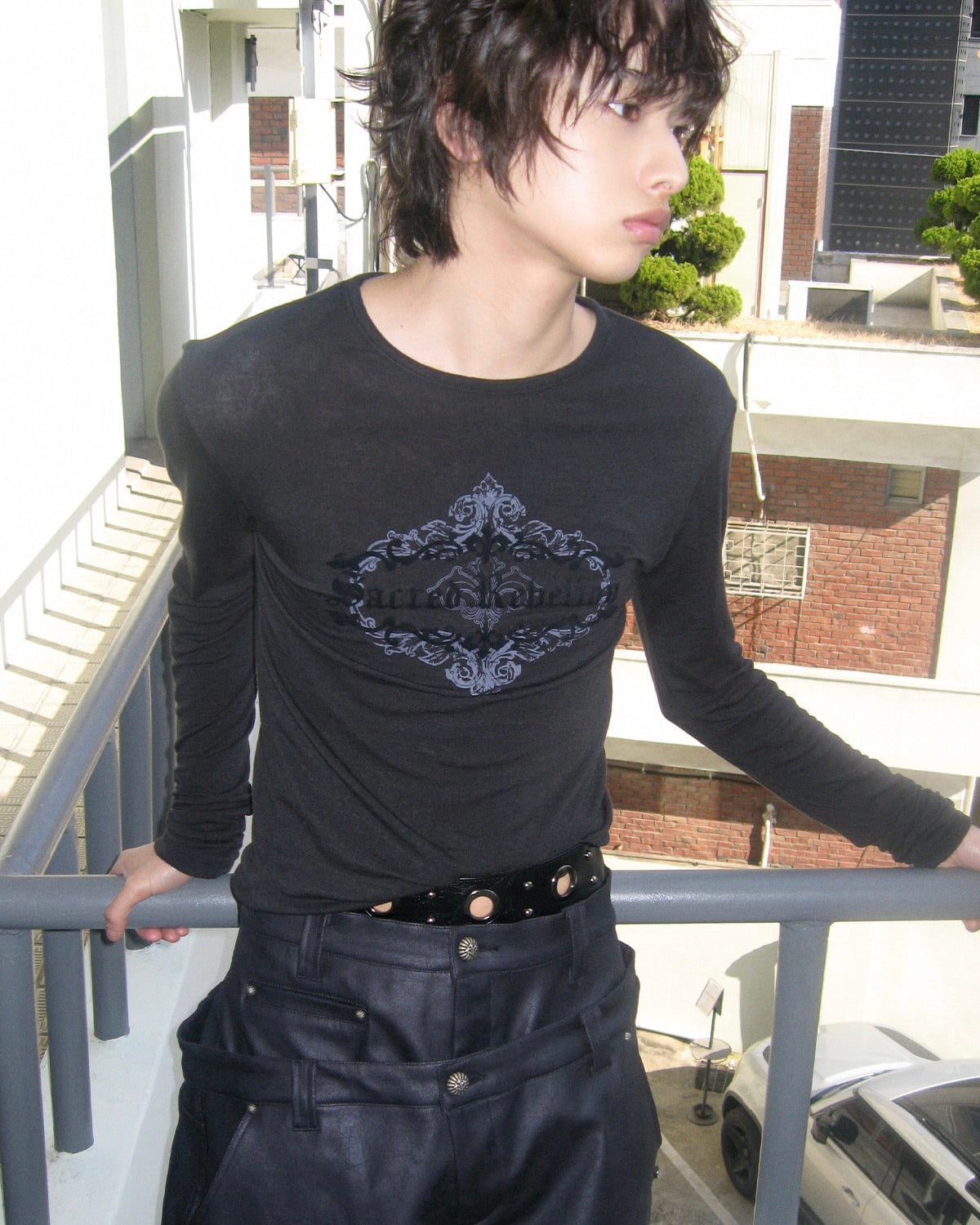 【LECYTO】Ornament Long Sleeve