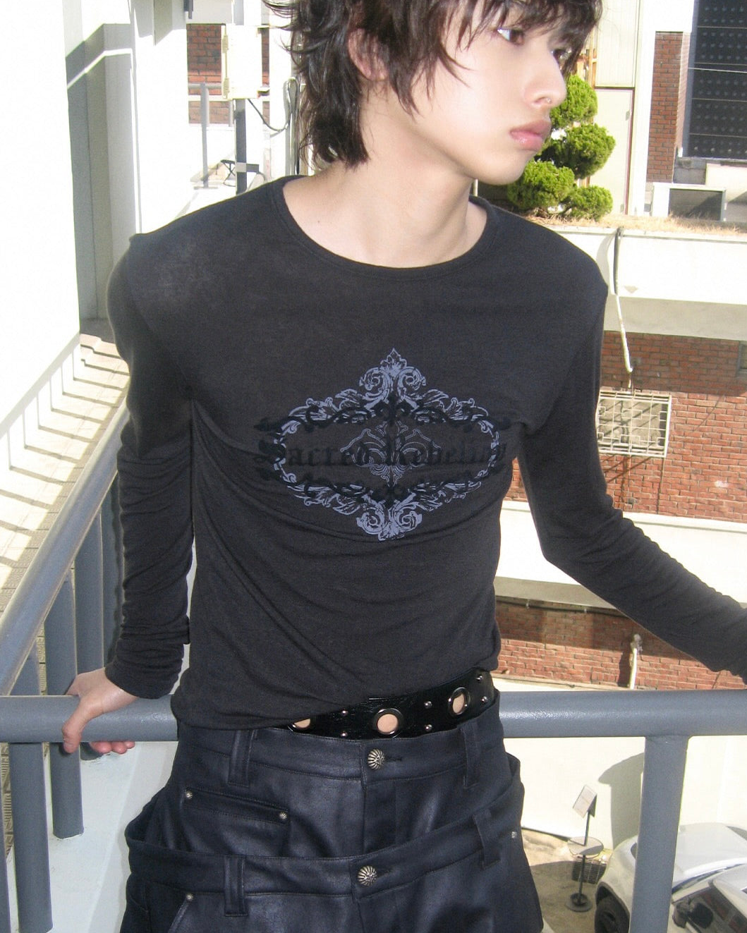 【LECYTO】Ornament Long Sleeve