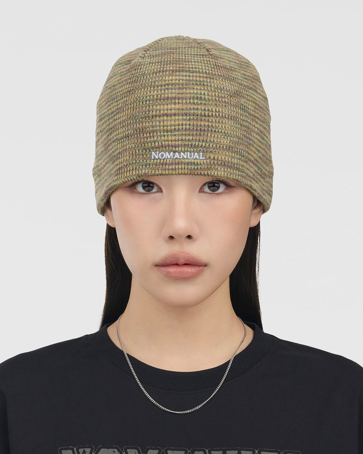 【NOMANUAL】NM MIXED BEANIE