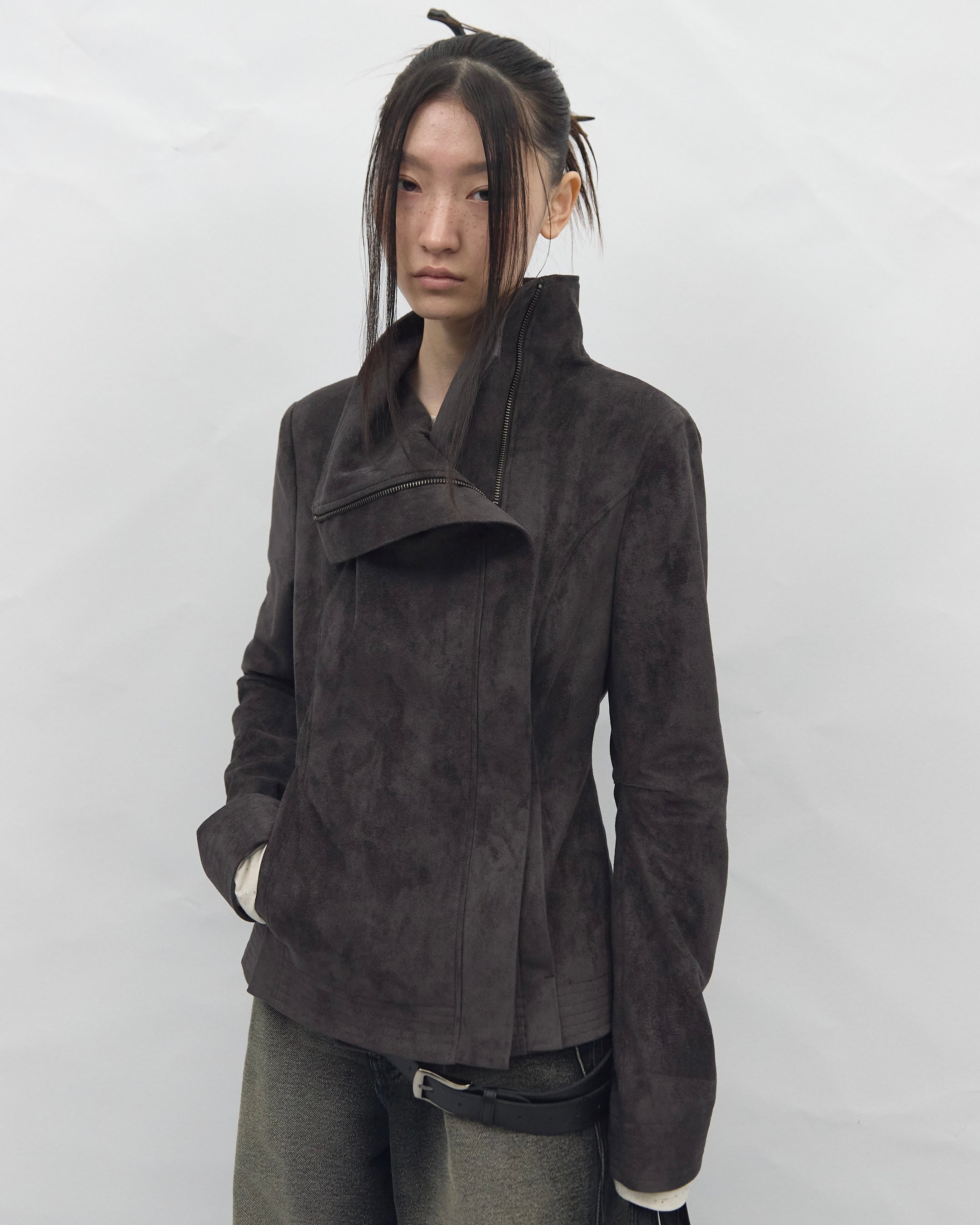 【BLR BLUER】Morph Suede Jacket