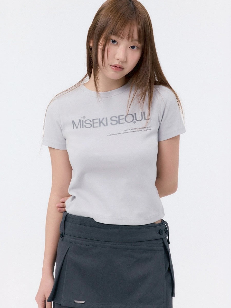 【Miseki seoul】Logo short sleeves