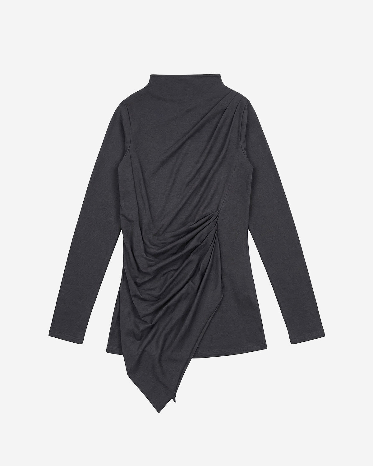 【BLR BLUER】Soft Draping Long Sleeve