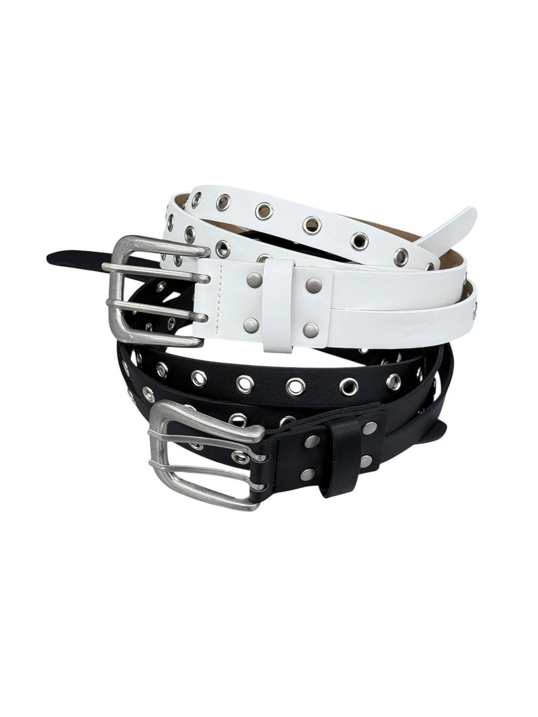 6/5 20:00発売 受注制【nmtc+】Double Strap Long Belt (2color)