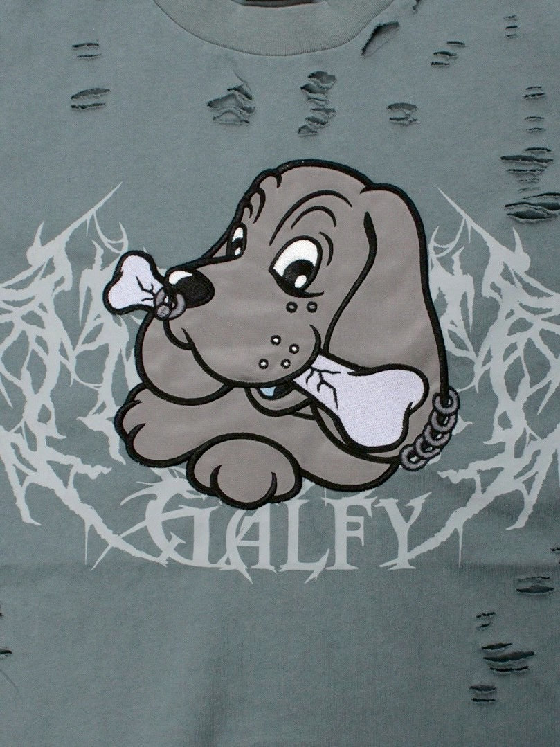 【GALFY】病みに溶かされし大ダメージTシャツ