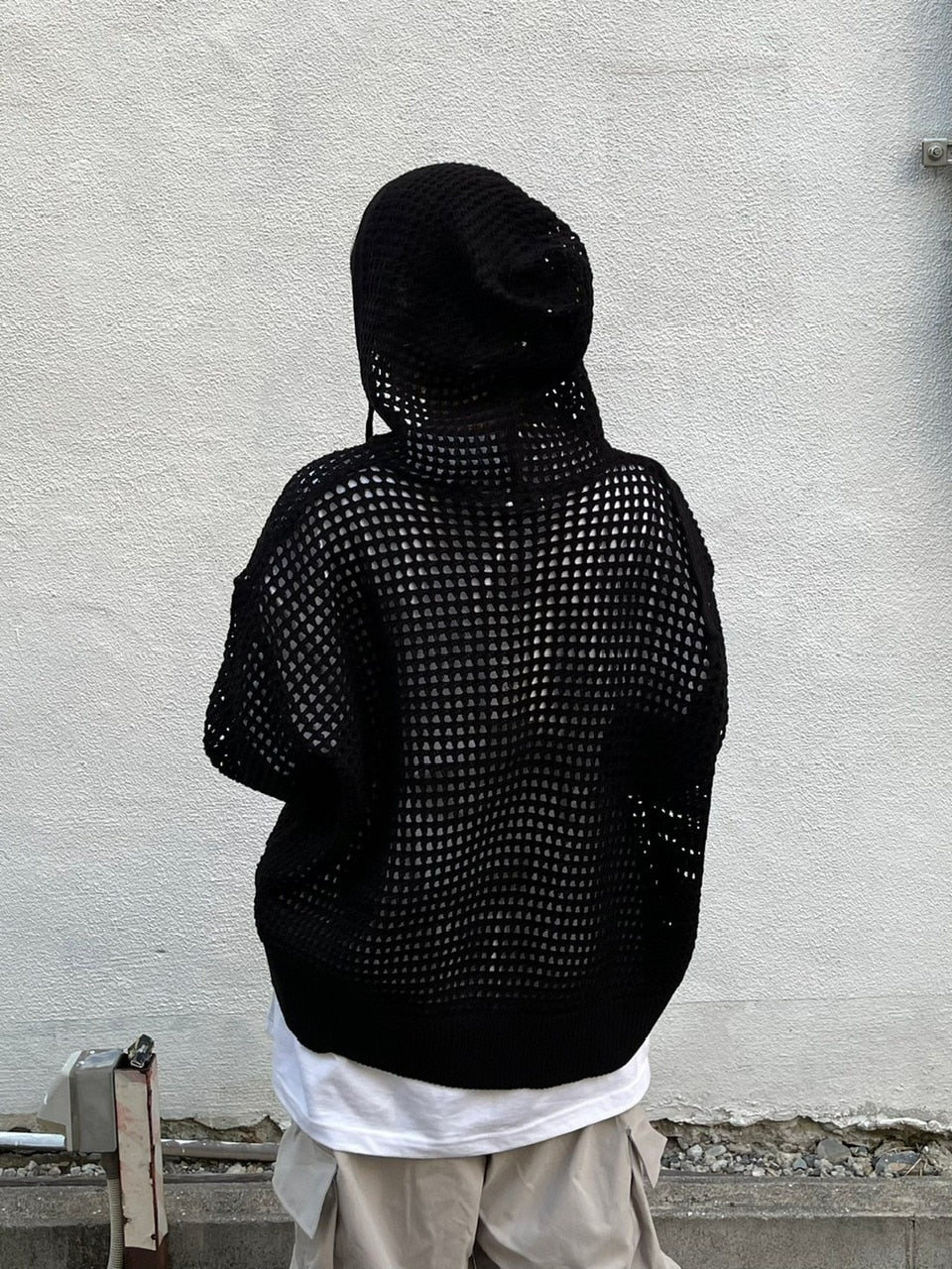 受注制【Chikashitsu +】mesh zip hoodie (5color) / 【チカシツプラス】メッシュ長袖ジップパーカー