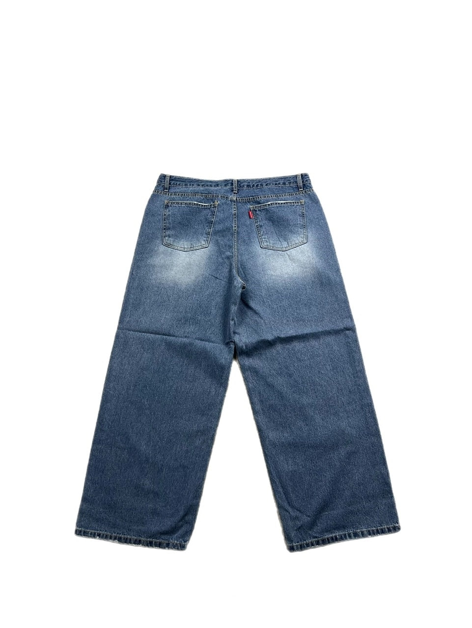 受注制【Chikashitsu +】rope wide denim pants (3color)