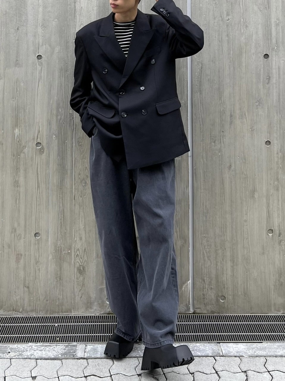 【Chikashitsu +】double jacket (3color)