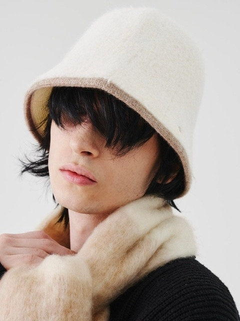 【RE:ON STUDIO】BI-COLOR BUCKET HAT (4color)