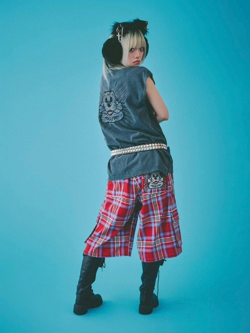 【GALFY】ゴリ厨二タンク / 【ガルフィー】ロゴプリントタンクトップ