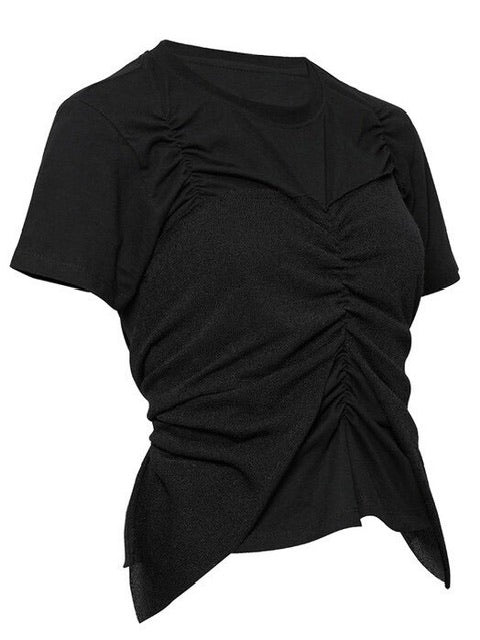 【FLAREUP】Bustier Layered T-Shirt