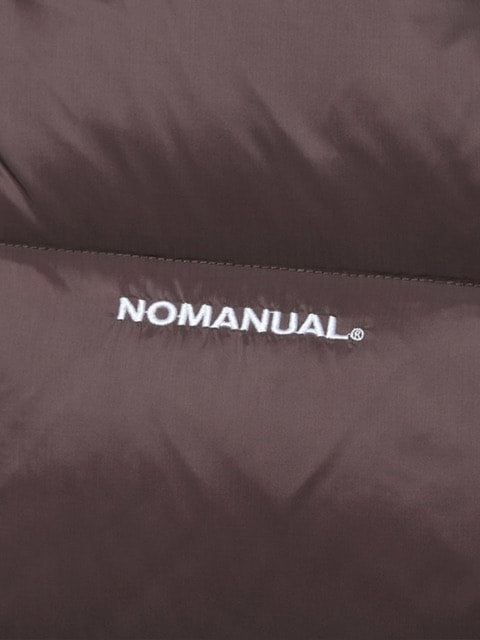 【NOMANUAL】DIVISION HOODED DUCK DOWN