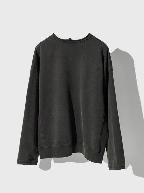 【Cord】Round Cut Vent Crew-neck