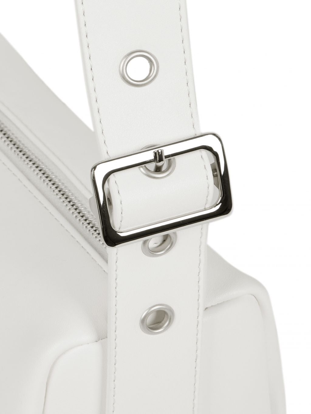 【ROCK CAKE】Square Leather Belt Shoulder Bag