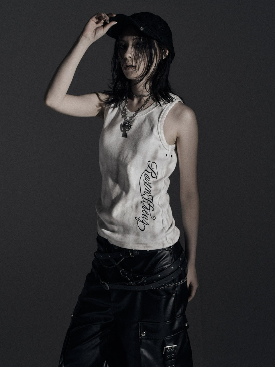 【Rosen Kreuz】ASHES HALO TANK TOP