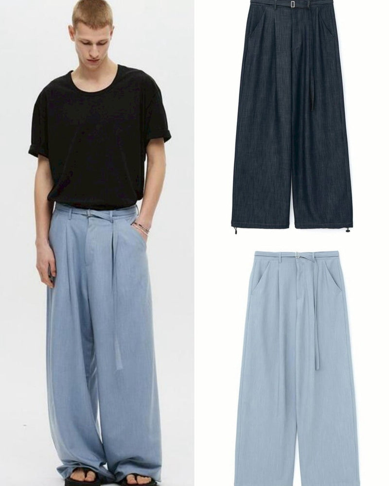 【DNSR】Belted Drape Slacks