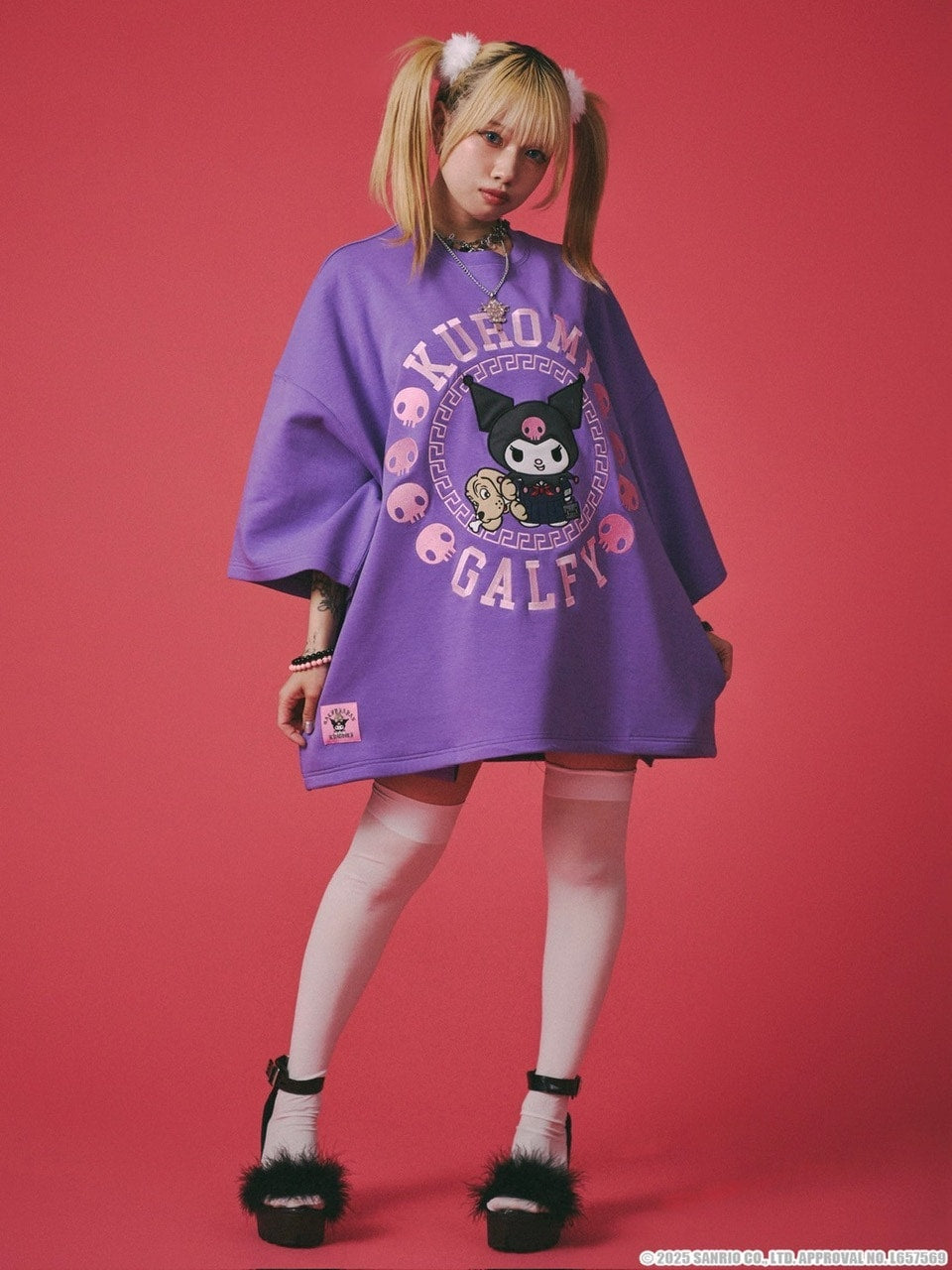 【GALFY×KUROMI】みんな大好きボンディングBIG TEE