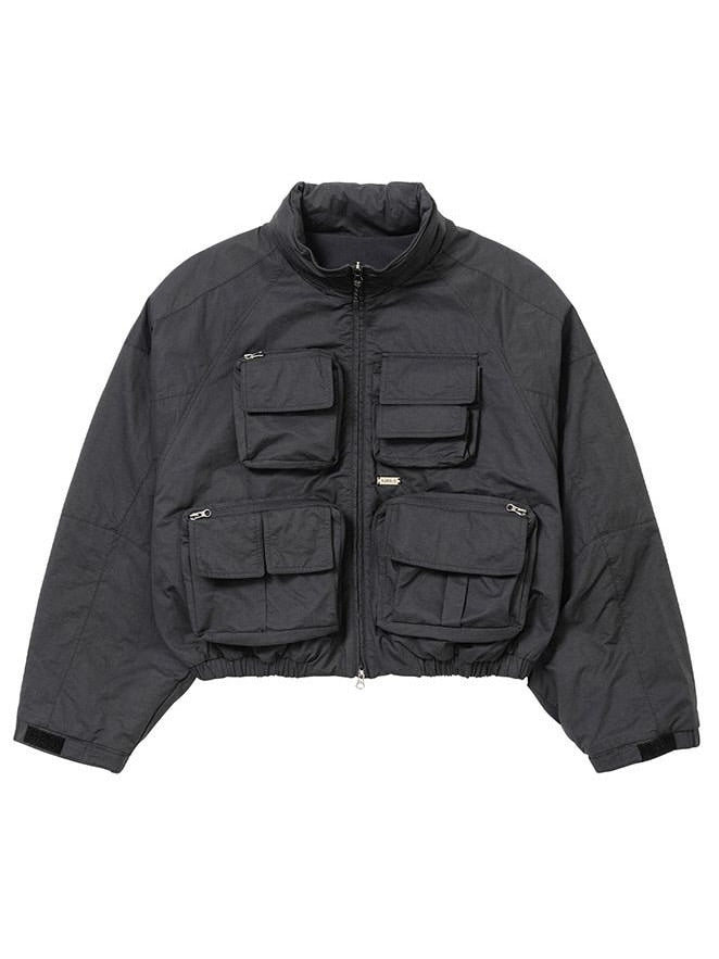 【AJOBYAJO】Cargo Nylon Short Jacket / 【アジョバイアジョ】カーゴナイロンショートジャケット