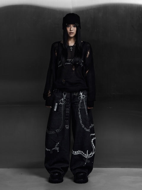 【Rosen Kreuz】3D RELIC ARCHIVE TROUSERS