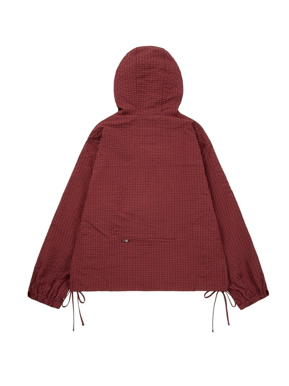 【AAKAM】Check Pattern Hooded Jacket
