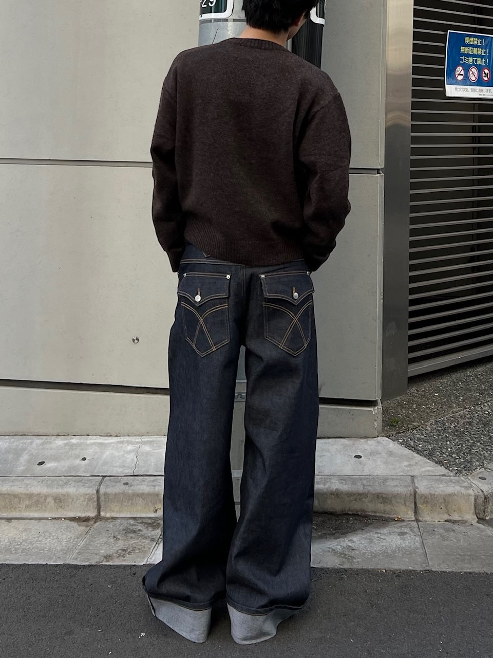 東京店WEB限定受注制【Chikashitsu +】soft touch crew neck knit / 【チカシツプラス】ソフトタッチクルーネックニット (6color)