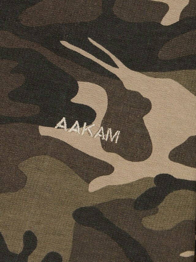 【AAKAM】Camouflage layered Long Sleeve