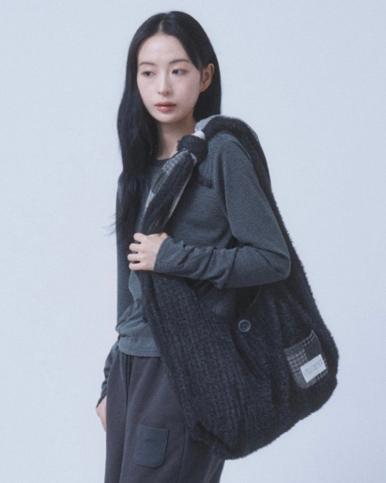 【TUOMIO】PATCHWORK REVERSIBLE BAG