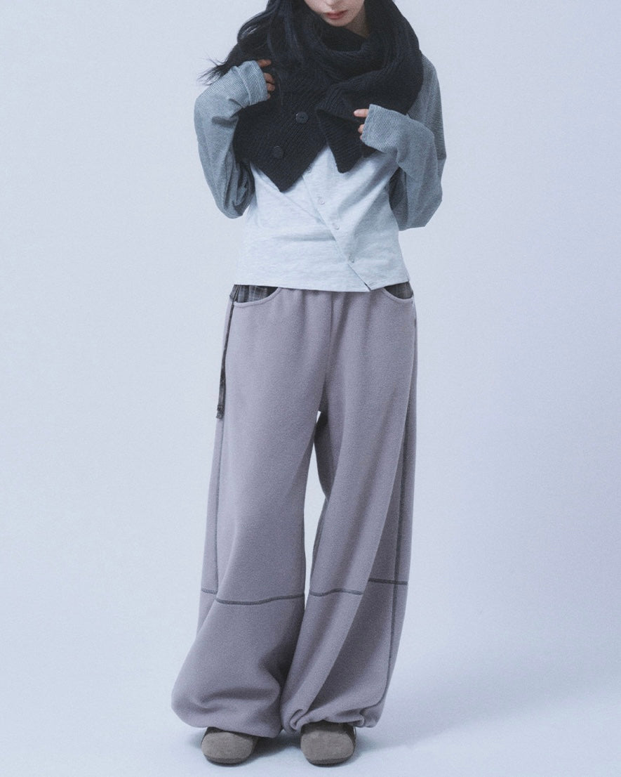 【TUOMIO】STRIPE BUTTON LONG SLEEVE