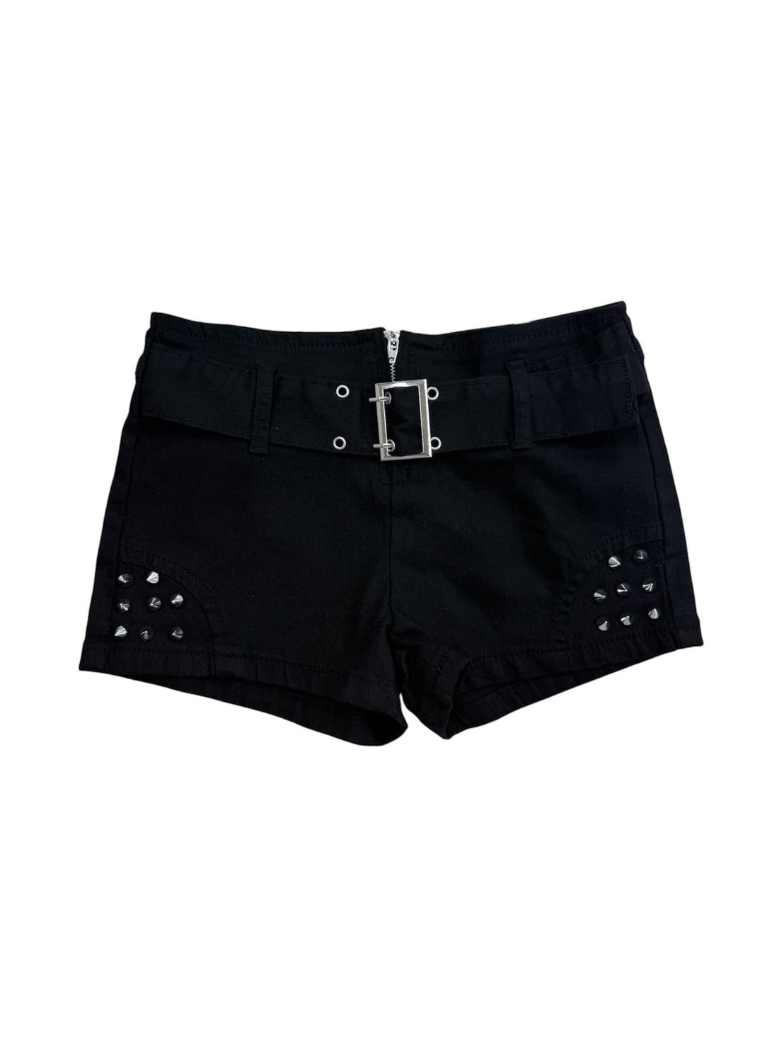 受注制【nmtc+】Studded Belt Shorts