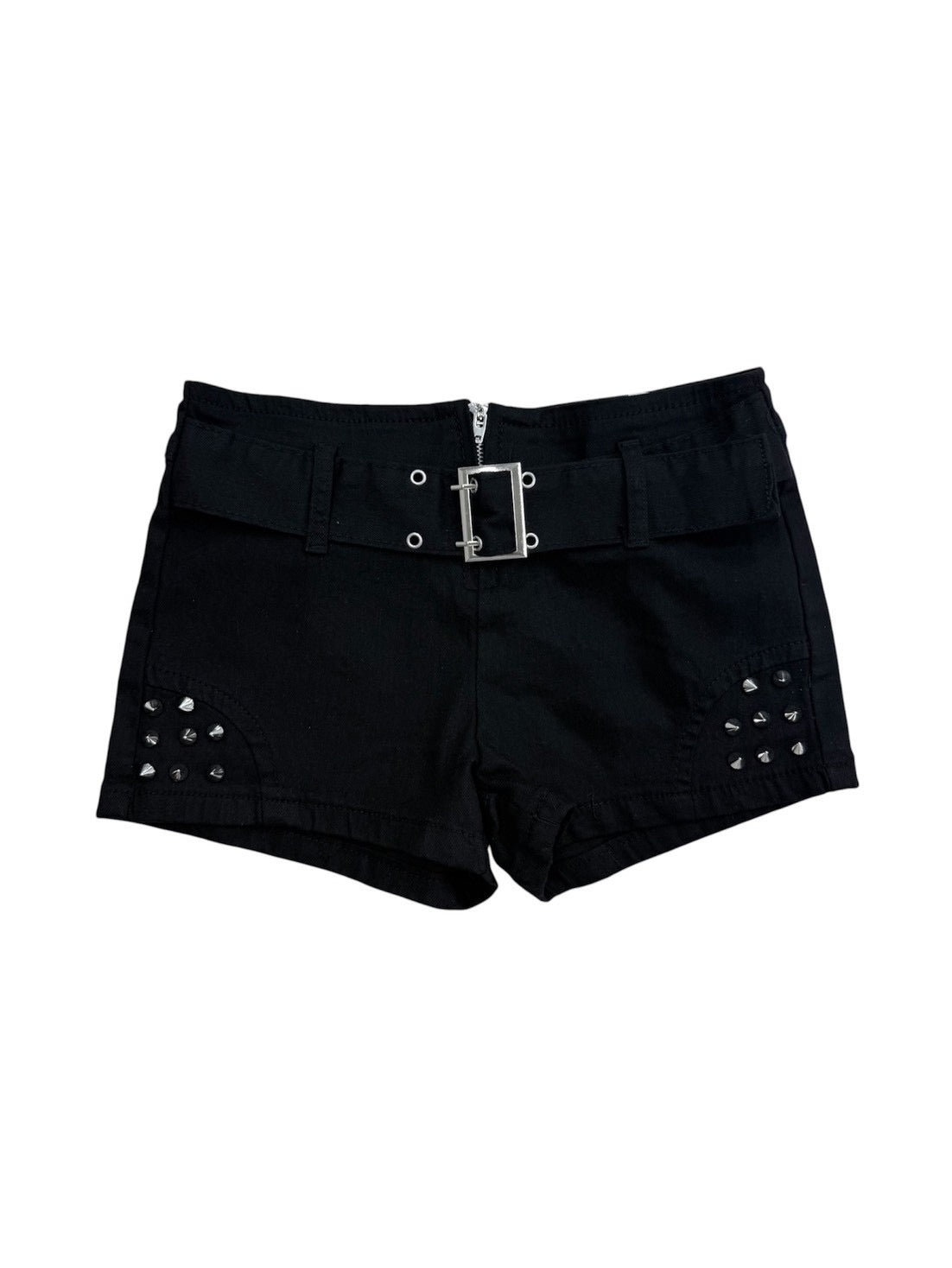 受注制【nmtc+】Studded Belt Shorts